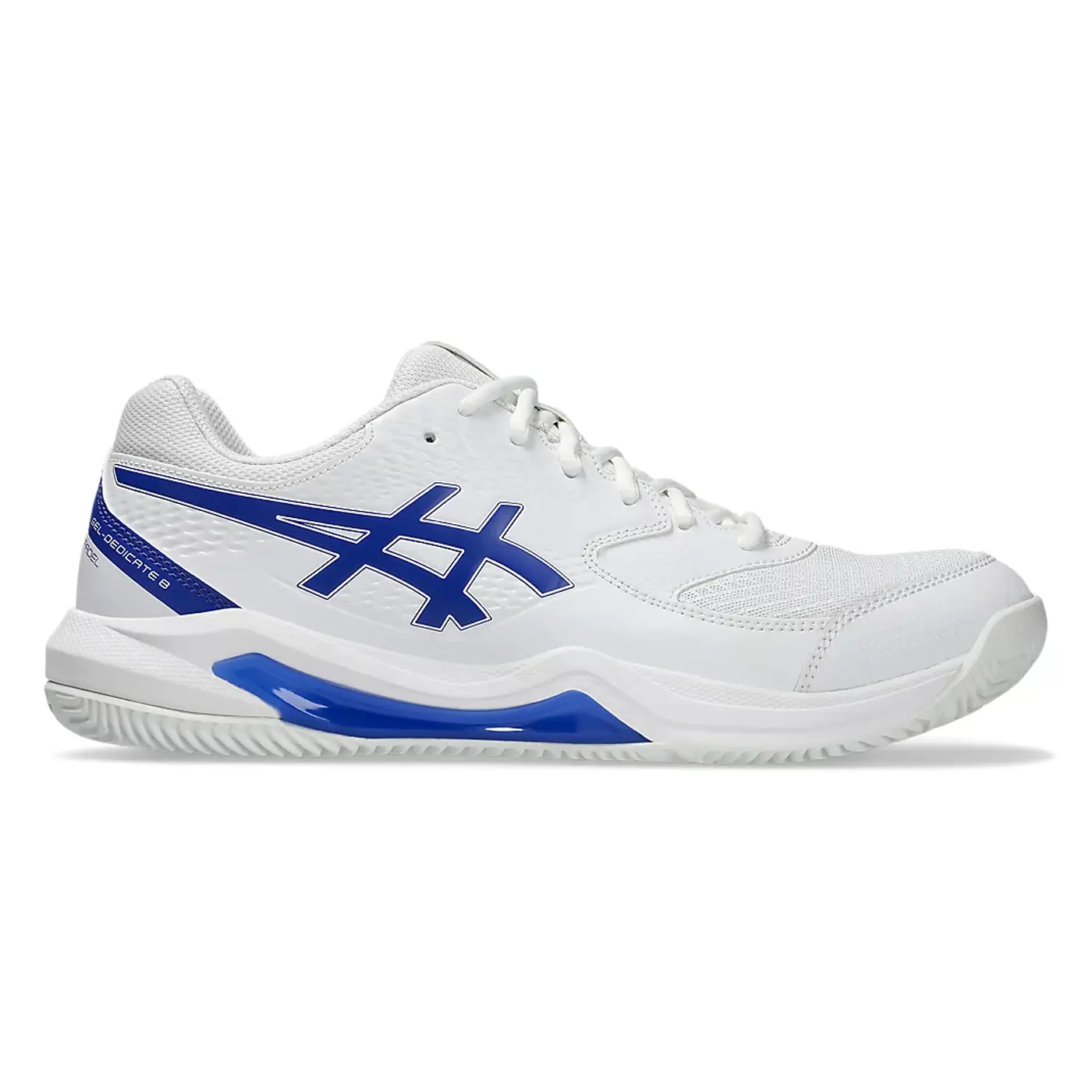 ASICS Padel Shoes Gel Dedicate 8 White 01 ASICS Padel Shoes Gel Dedicate 8 White 01