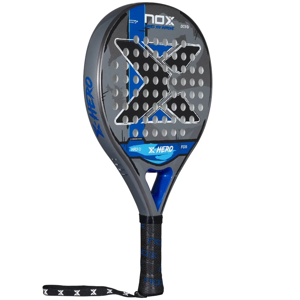 NOX X-Hero Blue 2026 Padel Racket 4