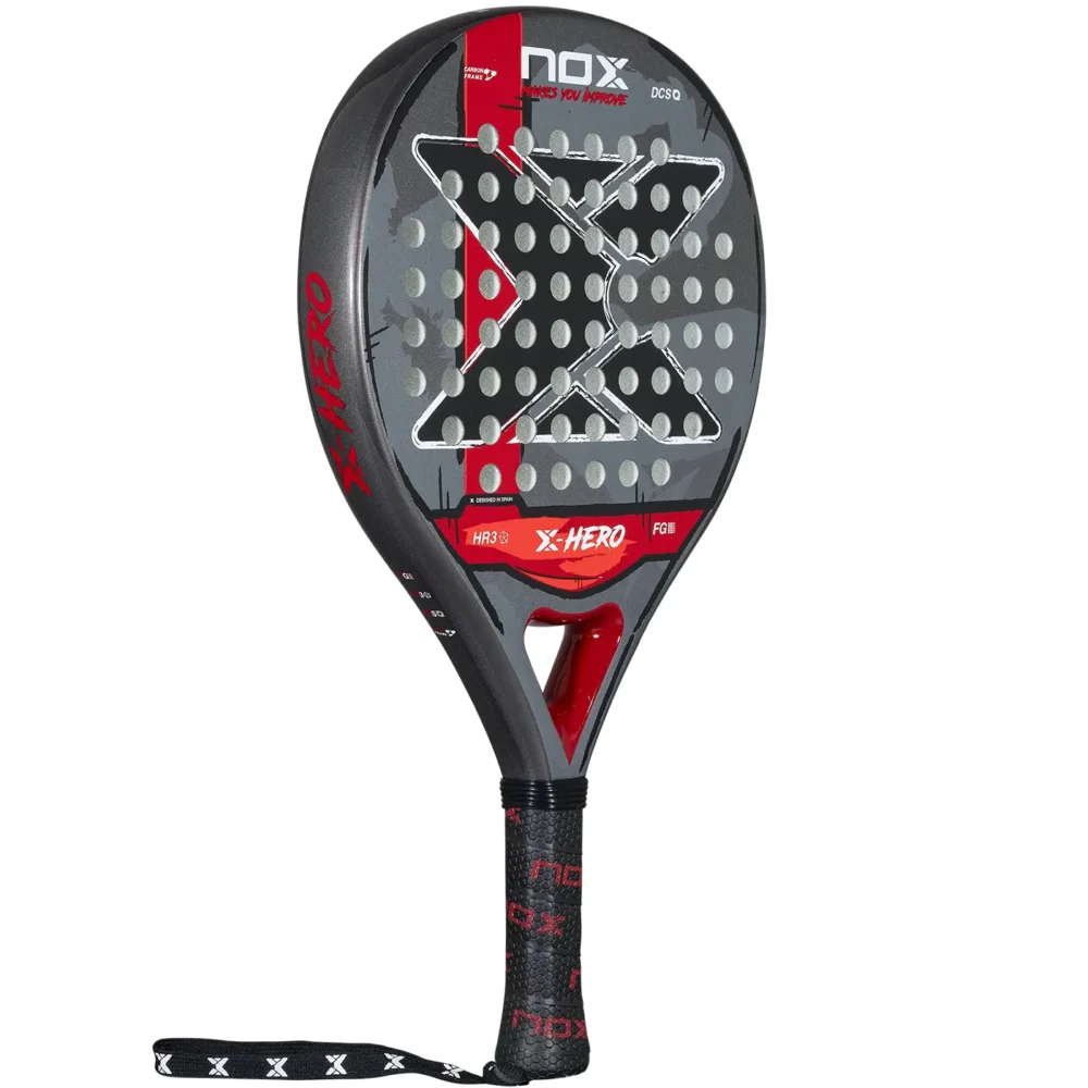 NOX X-Hero Red 2026 Padel Racket 02