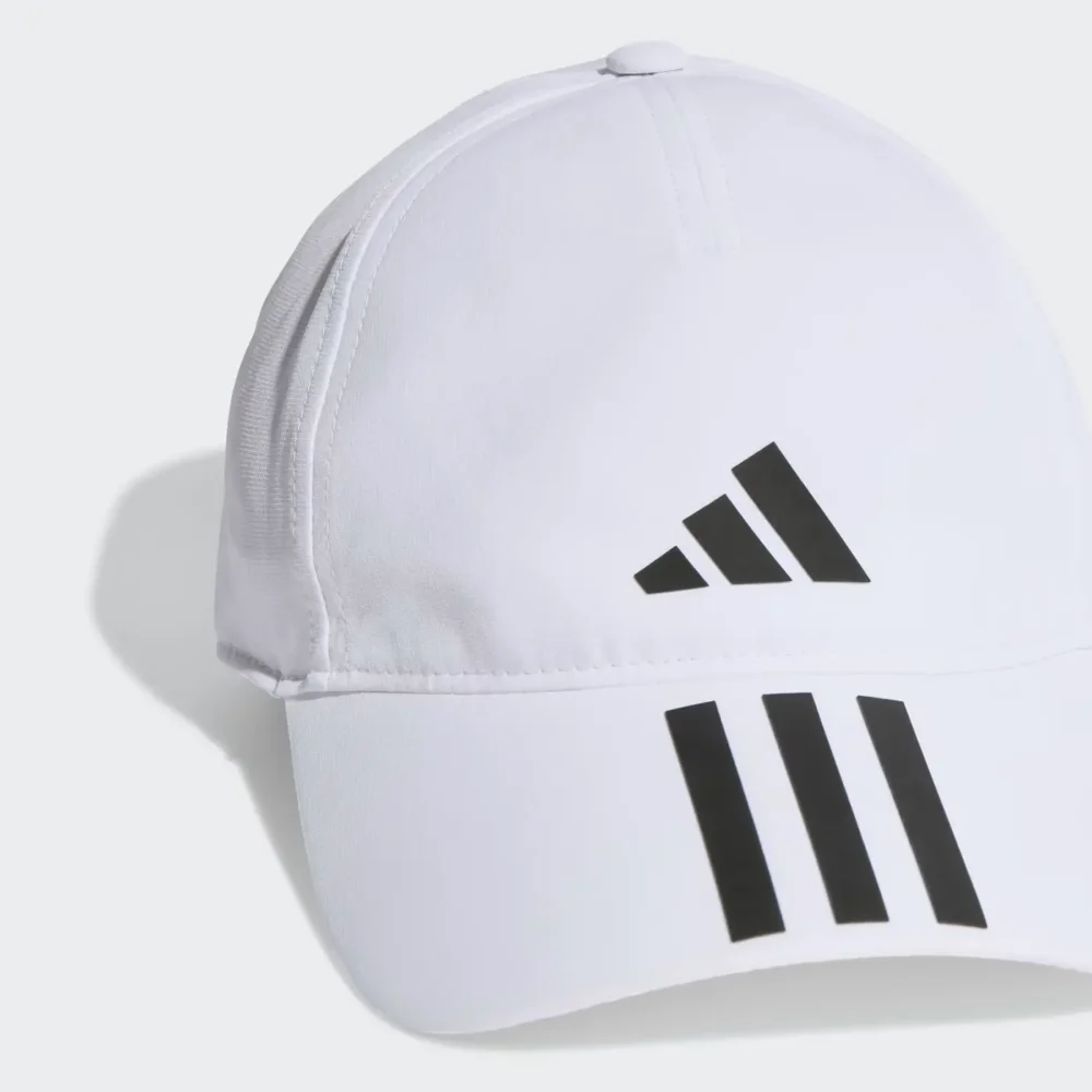 ADIDAS 3 Stripes Aeroready Running Training Baseball Cap 03