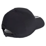 ADIDAS 3 Stripes Aeroready Running Training Baseball Cap Black 01