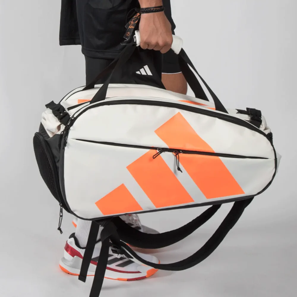 ADIDAS Multigame Ale Galán Padel Bag White Orange 01