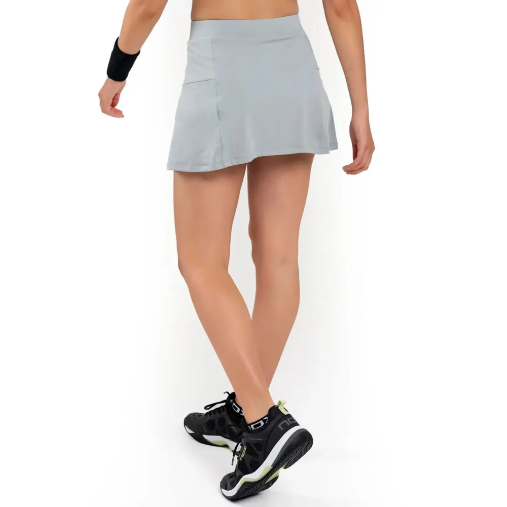 NOX PRO Women's Padel Skirt Grey 03