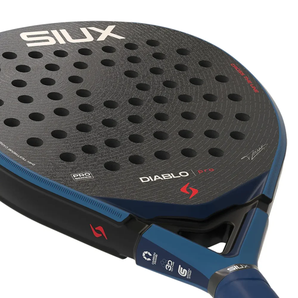 Siux Diablo Pro 2026 Padel Racket Tino Libaak Night Blue - Image 8