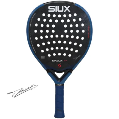 Siux Diablo Pro 2026 Padel Racket Tino Libaak Royal Blue 05
