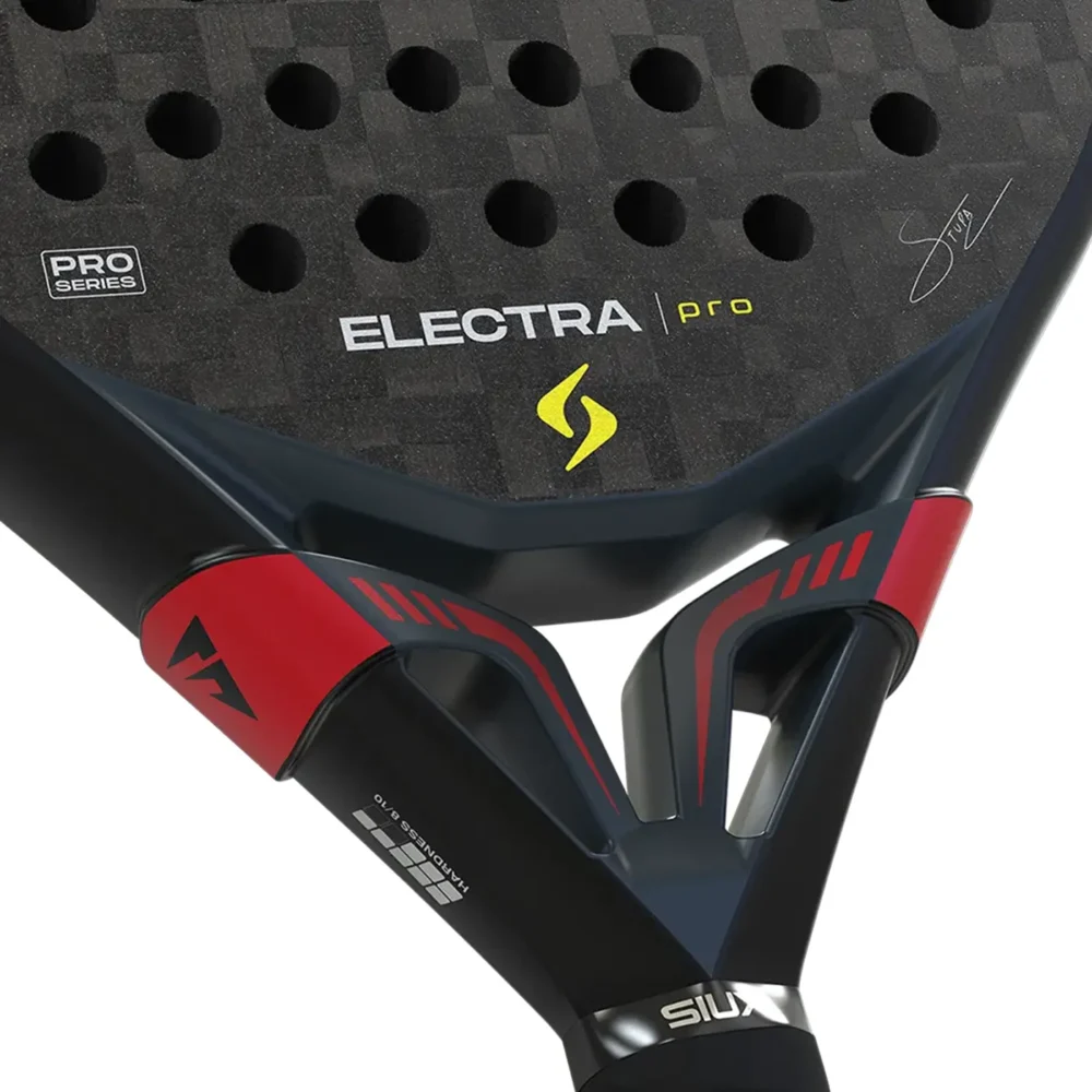 Siux Electra Pro 2026 Padel Racket Shadow Red 08