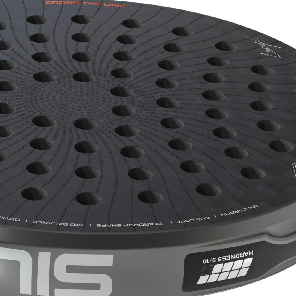Siux Pegasus Pro 2026 Padel Racket Alex Chozas Grey 07