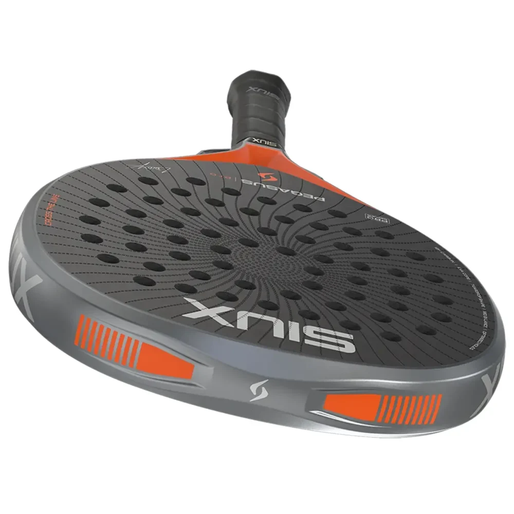 Siux Pegasus Pro 2026 Padel Racket Alex Chozas Orange 02