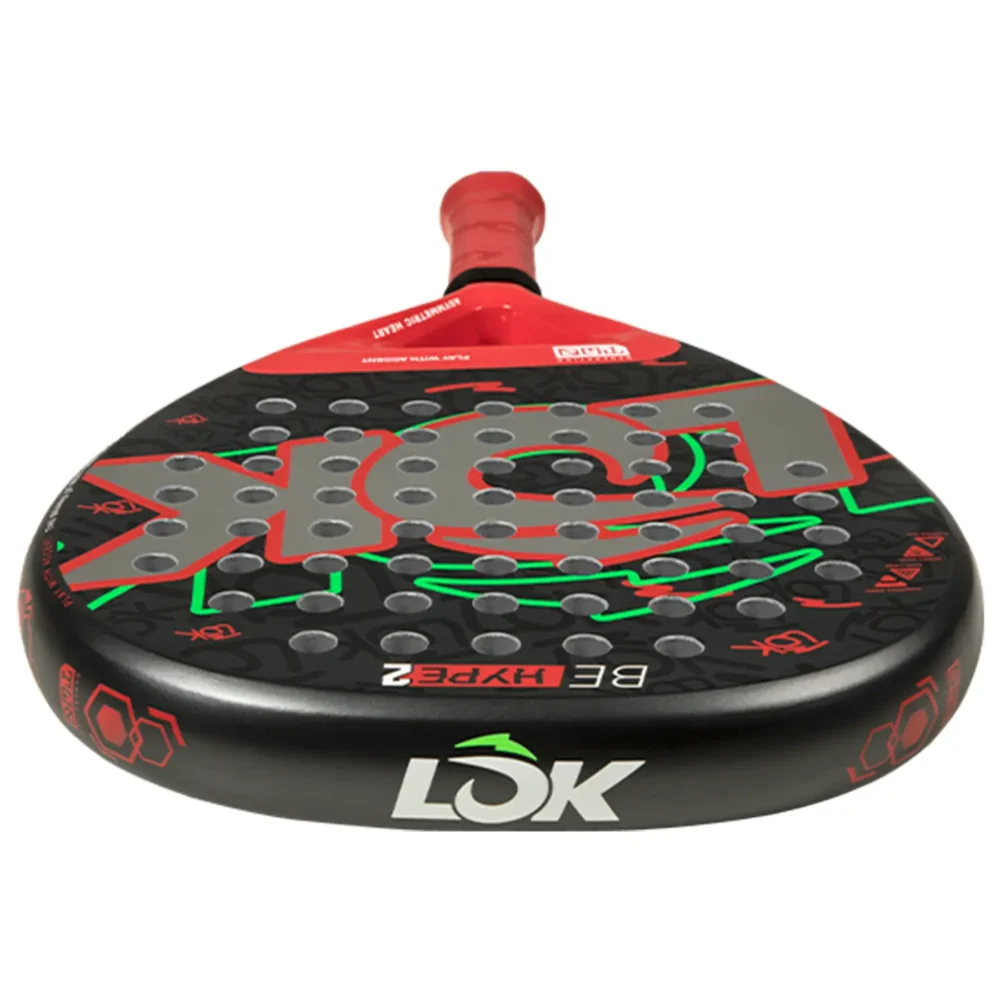 LÕK Be Hype Gen 2 Padel Racket 2026 RED 01
