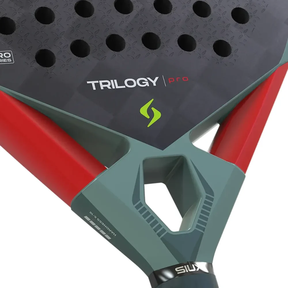 Siux Trilogy Pro 2026 Padel Racket Ash Green 01