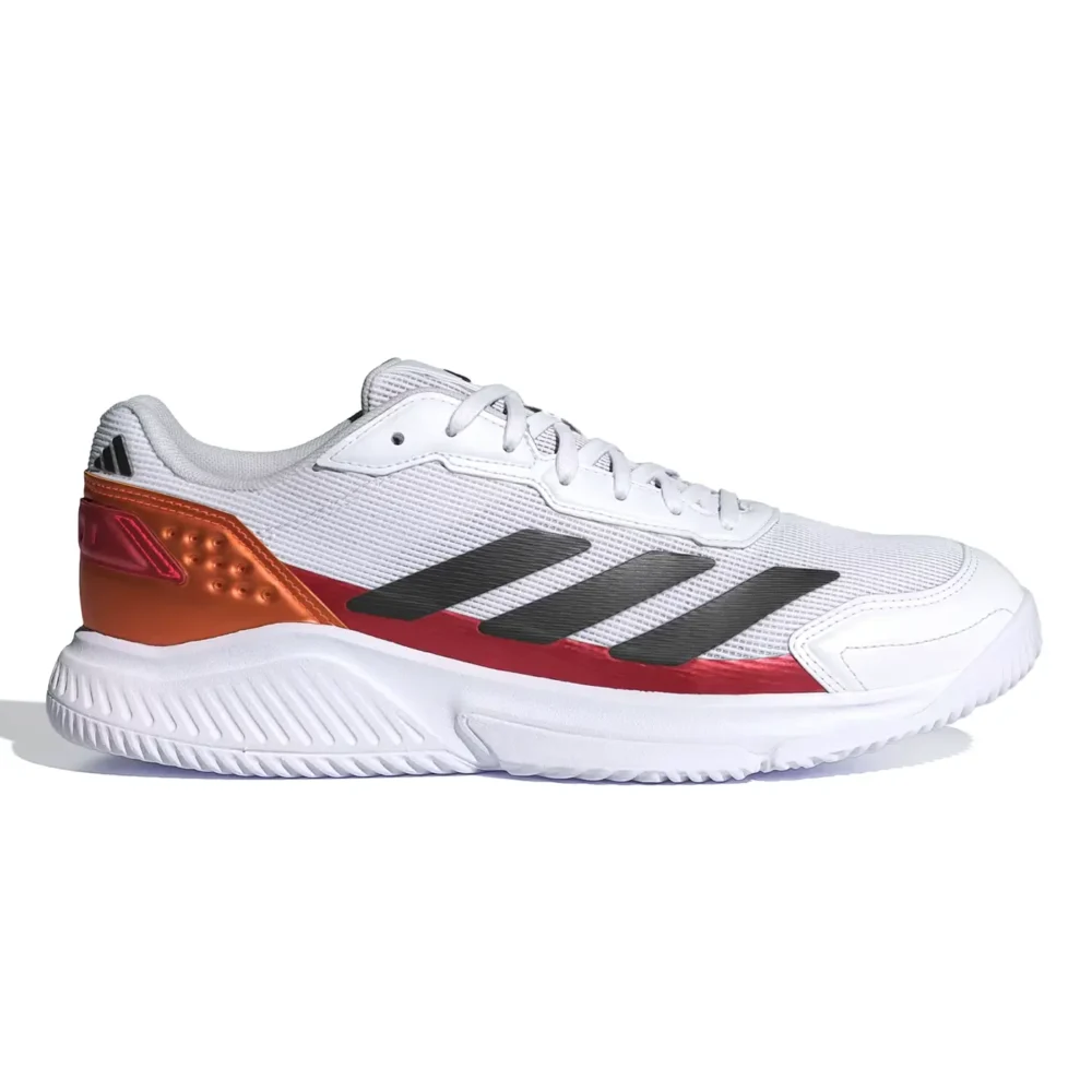 ADIDAS Courtquick Padel Shoes 2026 White Orange 01