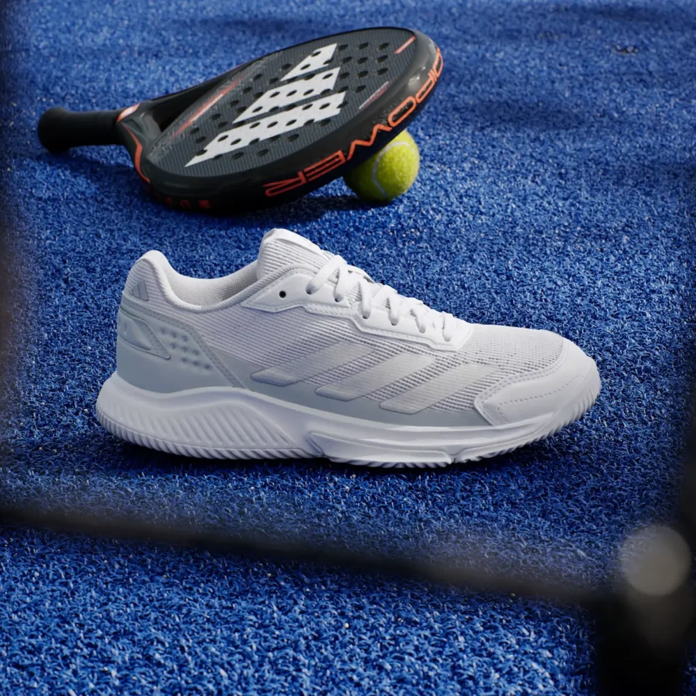 ADIDAS Courtquick Padel Shoes 2026 White Silver 02