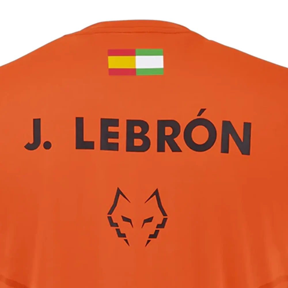 BABOLAT Réplica Juan Lebrón Padel Shirt Red Orange 2026 02
