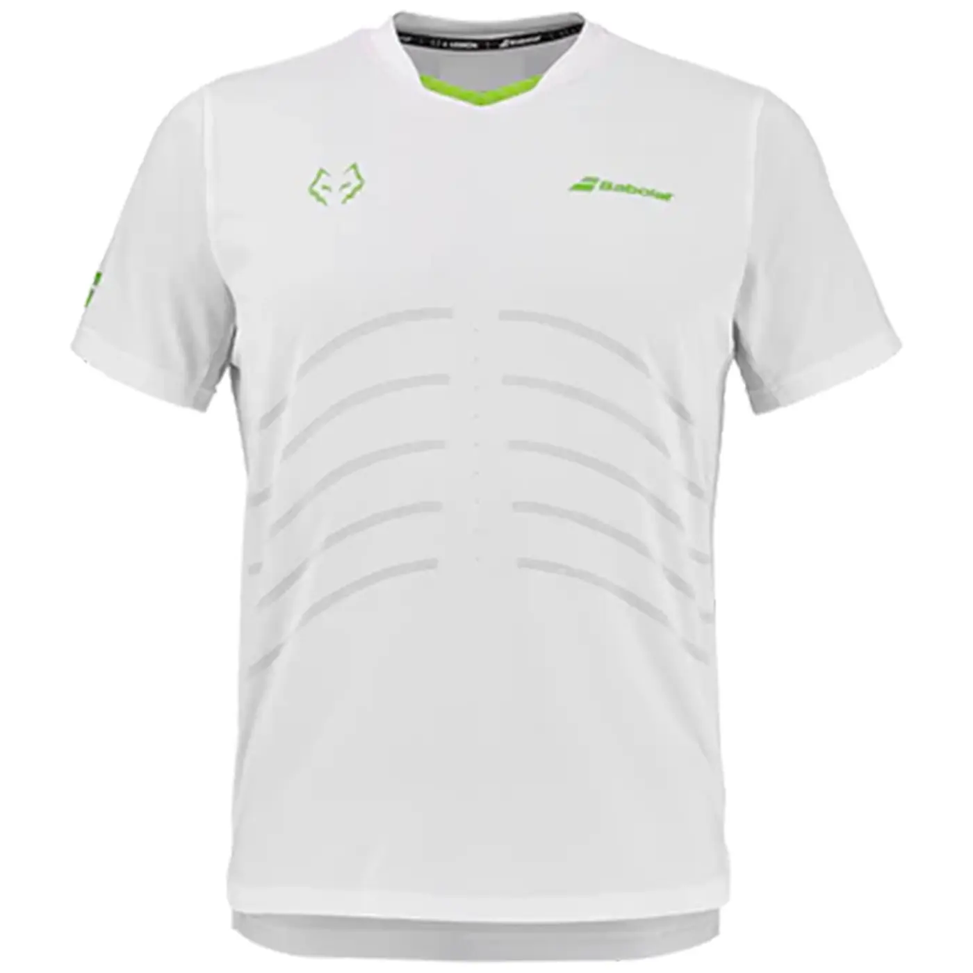 BABOLAT Réplica Juan Lebrón Padel Shirt White 2026 01 BABOLAT Réplica Juan Lebrón Padel Shirt White 2026 01