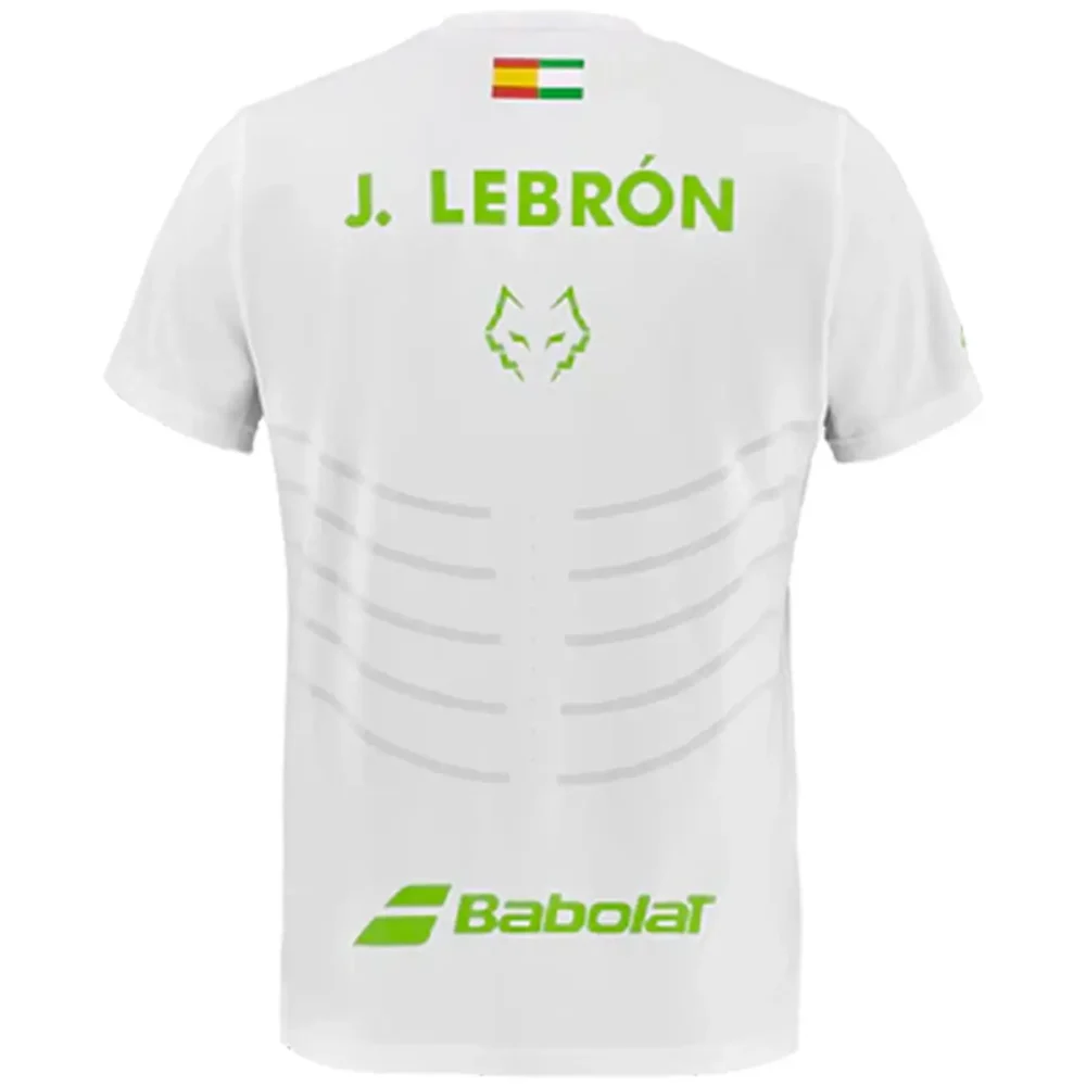 BABOLAT Réplica Juan Lebrón Padel Shirt White 2026 02