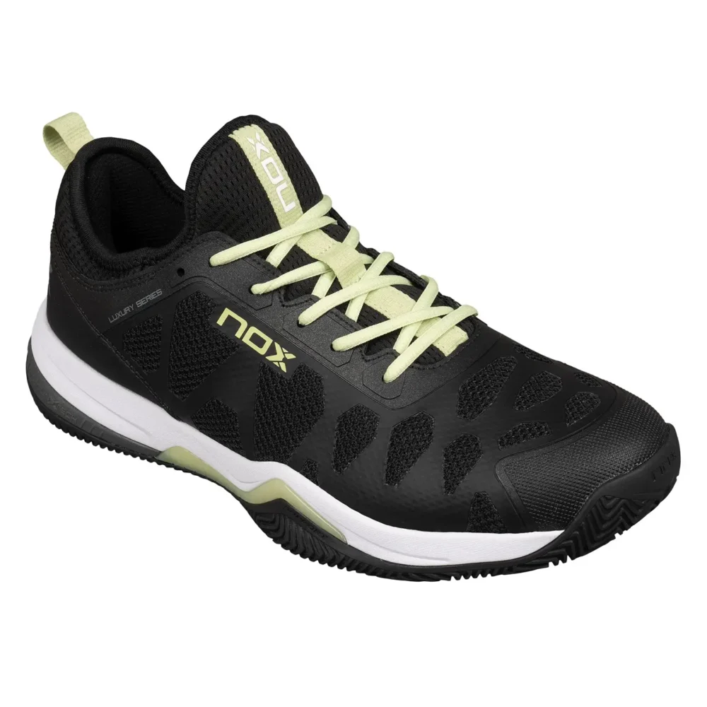 Nox Padel Shoes Nerbo Black Soft Lime 02