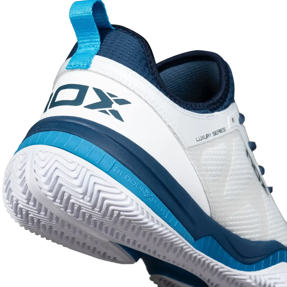 Nox Padel Shoes Nerbo White Swedish Blue 05