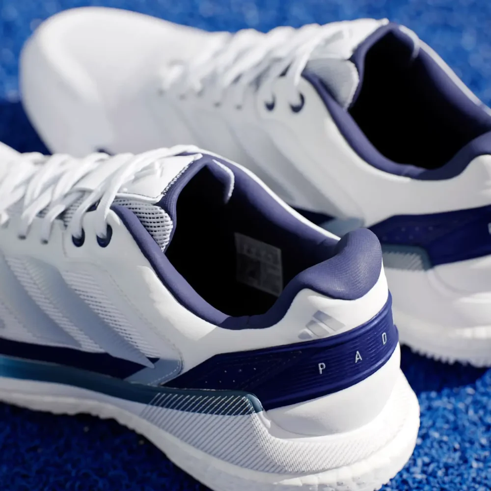 ADIDAS Crazyquick Boost Padel Shoes Cloud White Blue 08