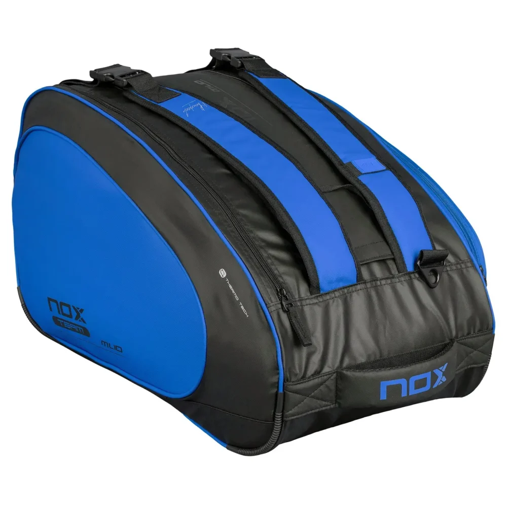 NOX ML10 TEAM Padel Bag 2025 Black Blue 01