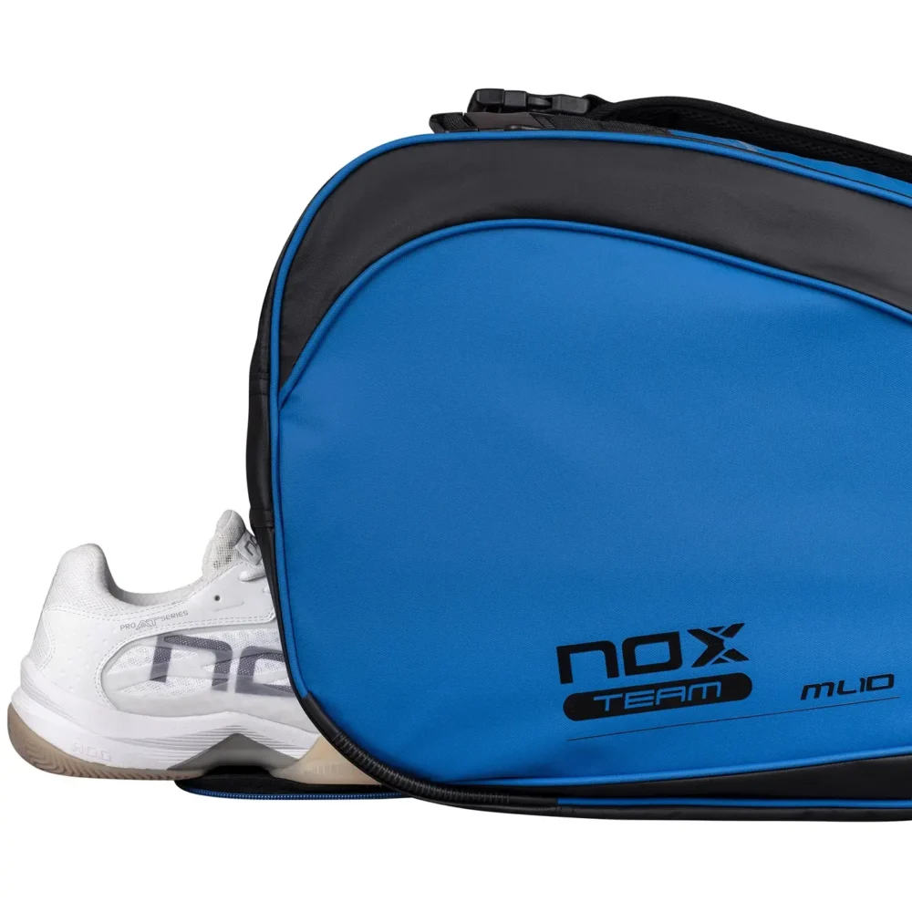 NOX ML10 TEAM Padel Bag 2025 Black Blue 08