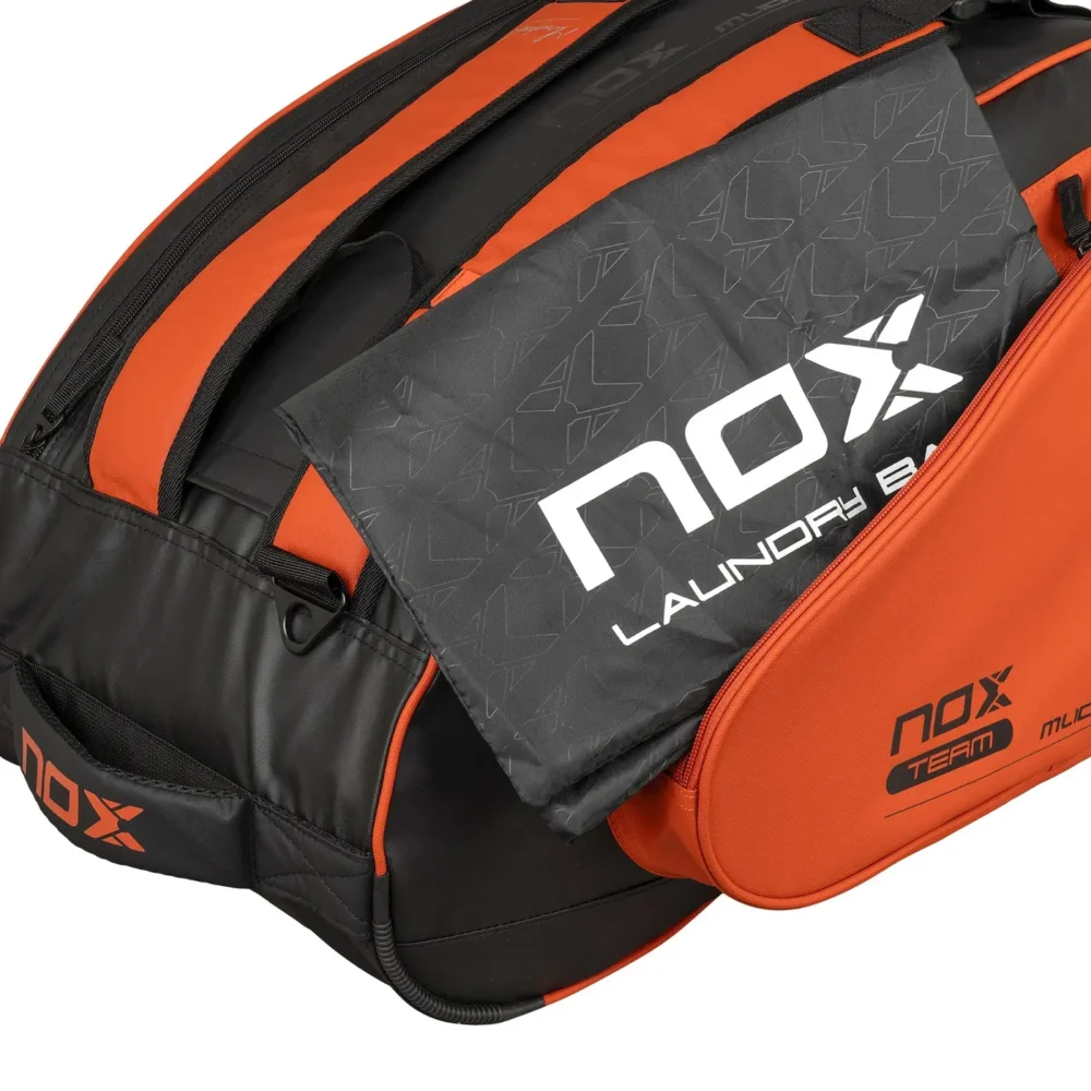 NOX ML10 TEAM Padel Bag 2025 Black Clay 04