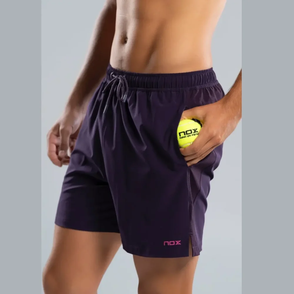 Nox Pro Men's Padel Shorts 2026 Blackberry 03