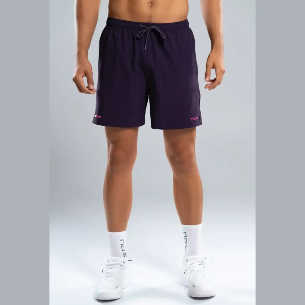 Nox Pro Men's Padel Shorts 2026 Blackberry 05
