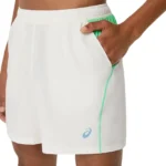 ASICS Court 7in Padel Short 2026 White 06