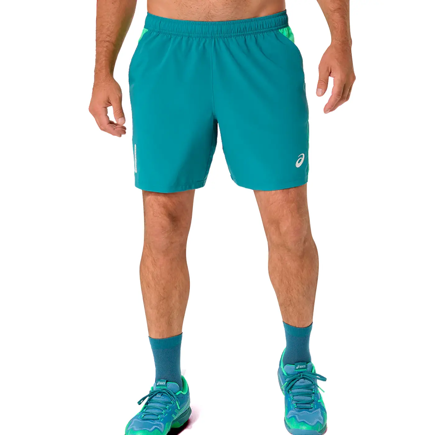 ASICS Court 7in Padel Shorts 2026 Mint 01 ASICS Court 7in Padel Shorts 2026 Mint 01