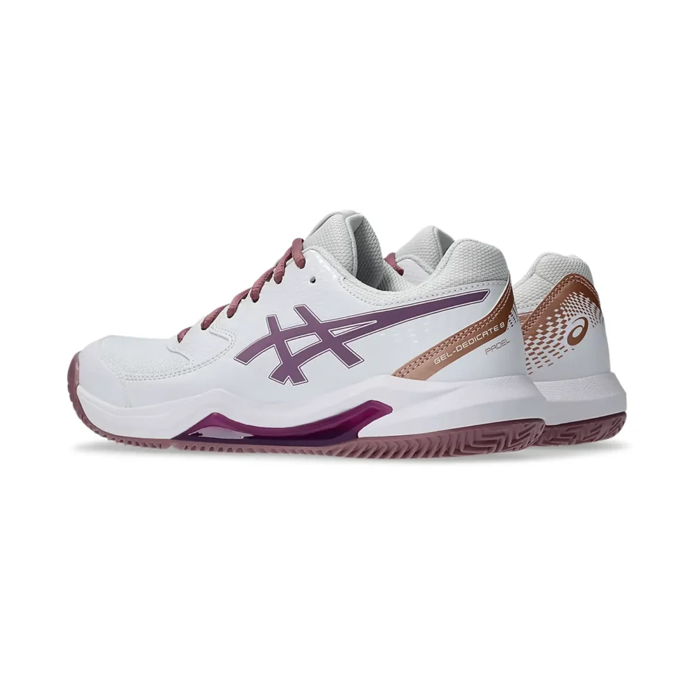 ASICS Gel-Dedicate 8 Men Padel Shoes White 02