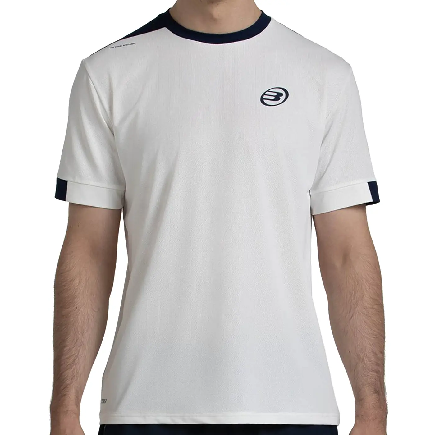 BULLPADEL Mananu Bone White Padel T-Shirt 02 BULLPADEL Mananu Bone White Padel T-Shirt 02