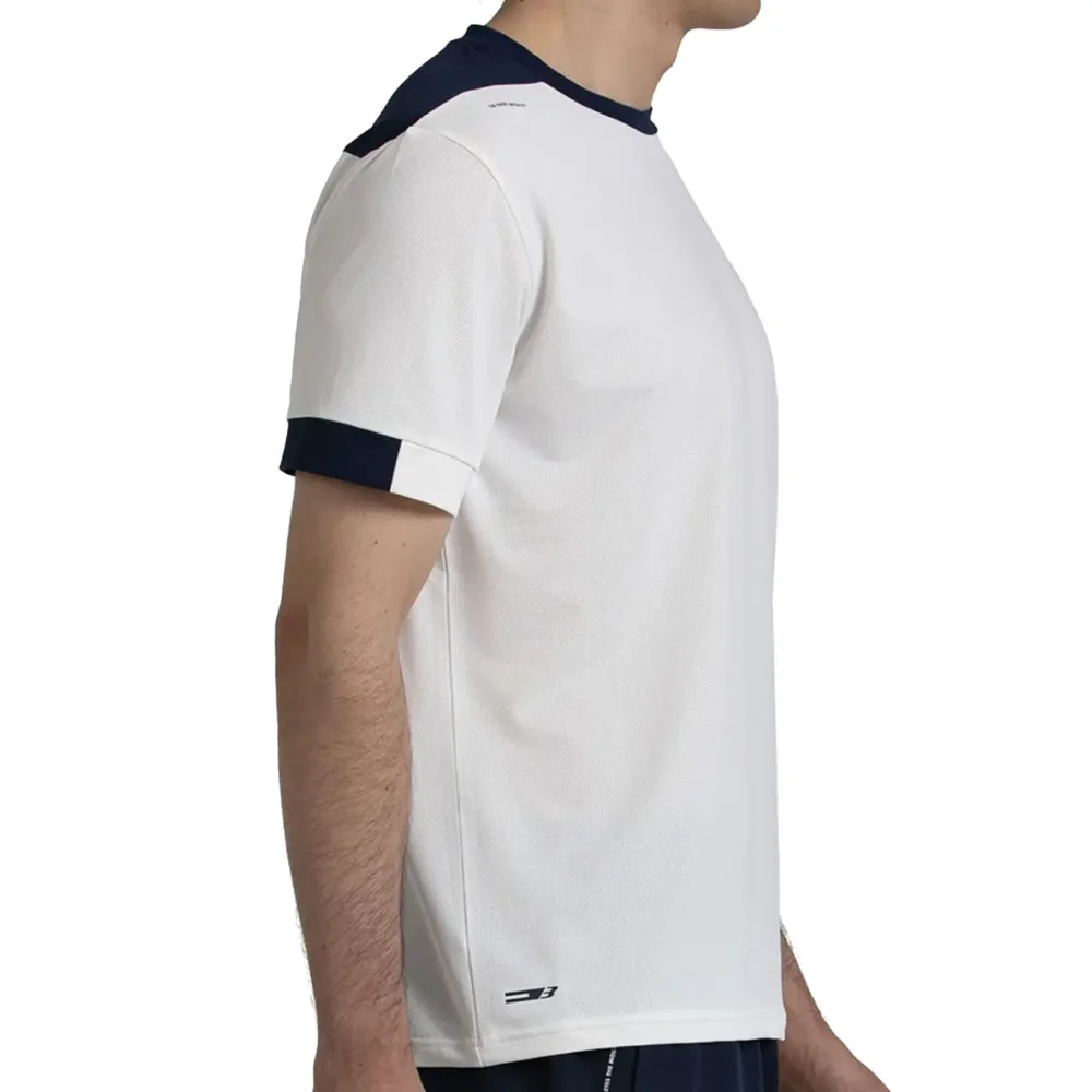 BULLPADEL Mananu Bone White Padel T-Shirt 04