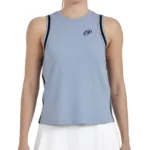 BULLPADEL Talava Women Padel Top Steel Blue 01
