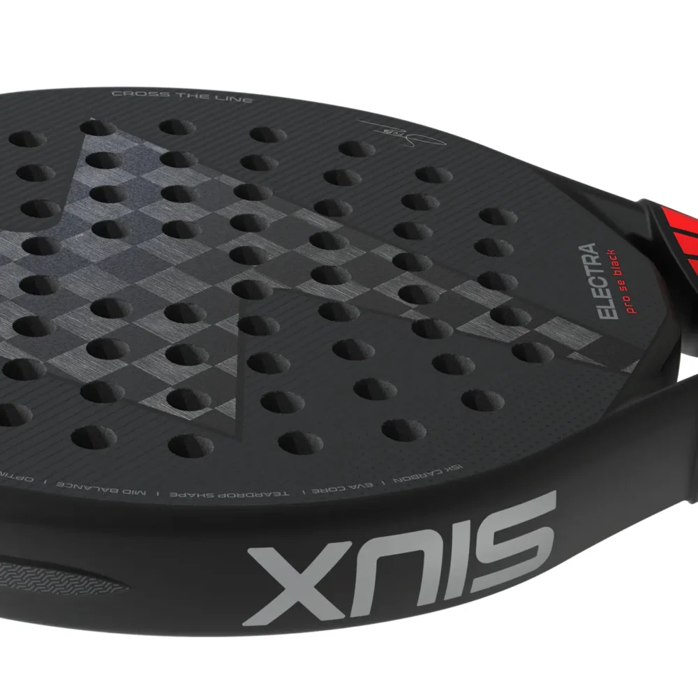 SIUX Electra Pro SE Black 2026 Padel Racket 03