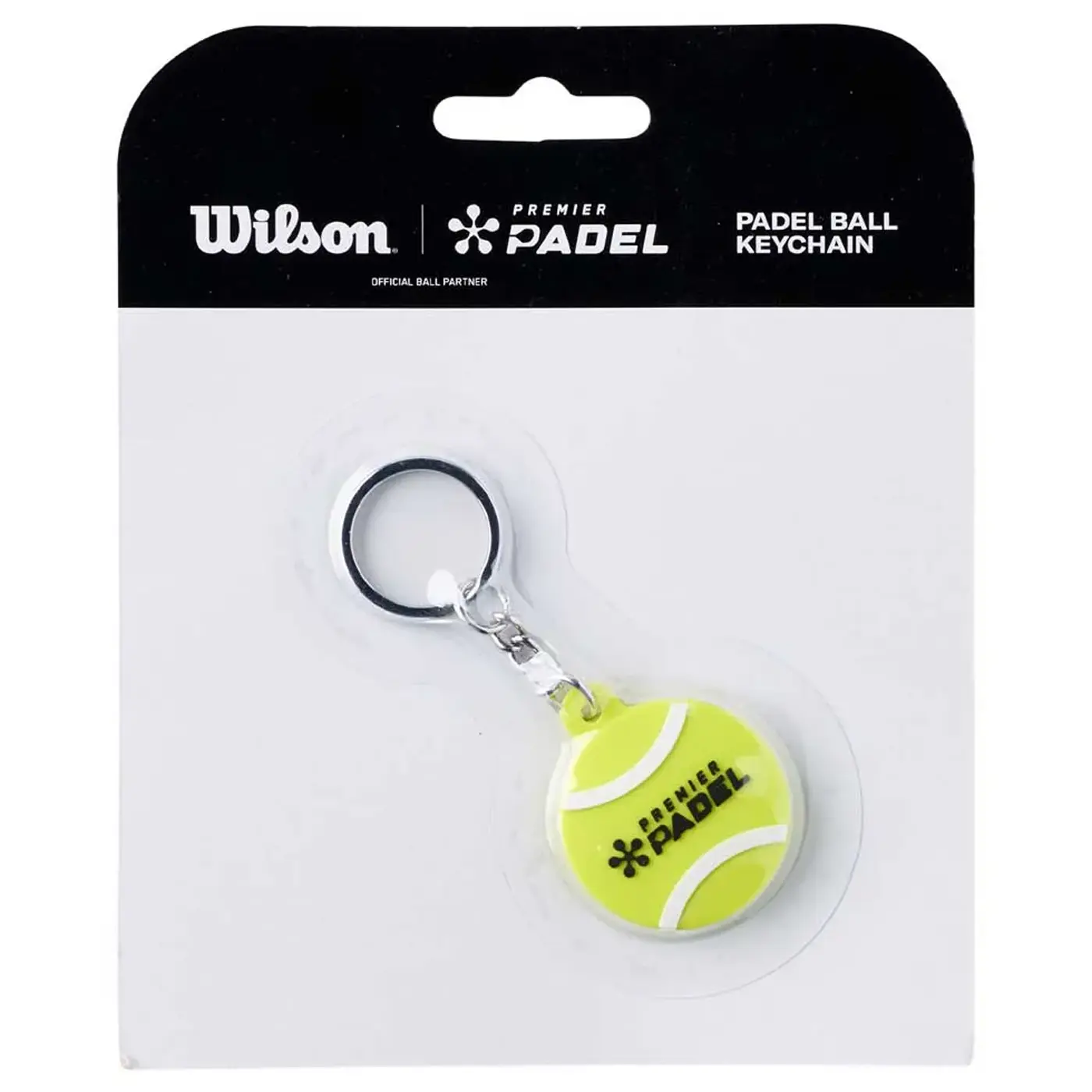 WILSON Premier Padel Ball Silicone Keychain 01 WILSON Premier Padel Ball Silicone Keychain 01