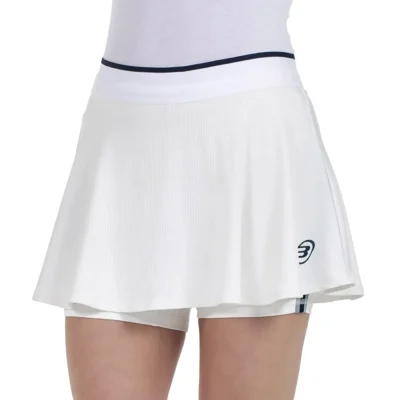 BULLPADEL Tajar Women Padel Skirt Bone White 02