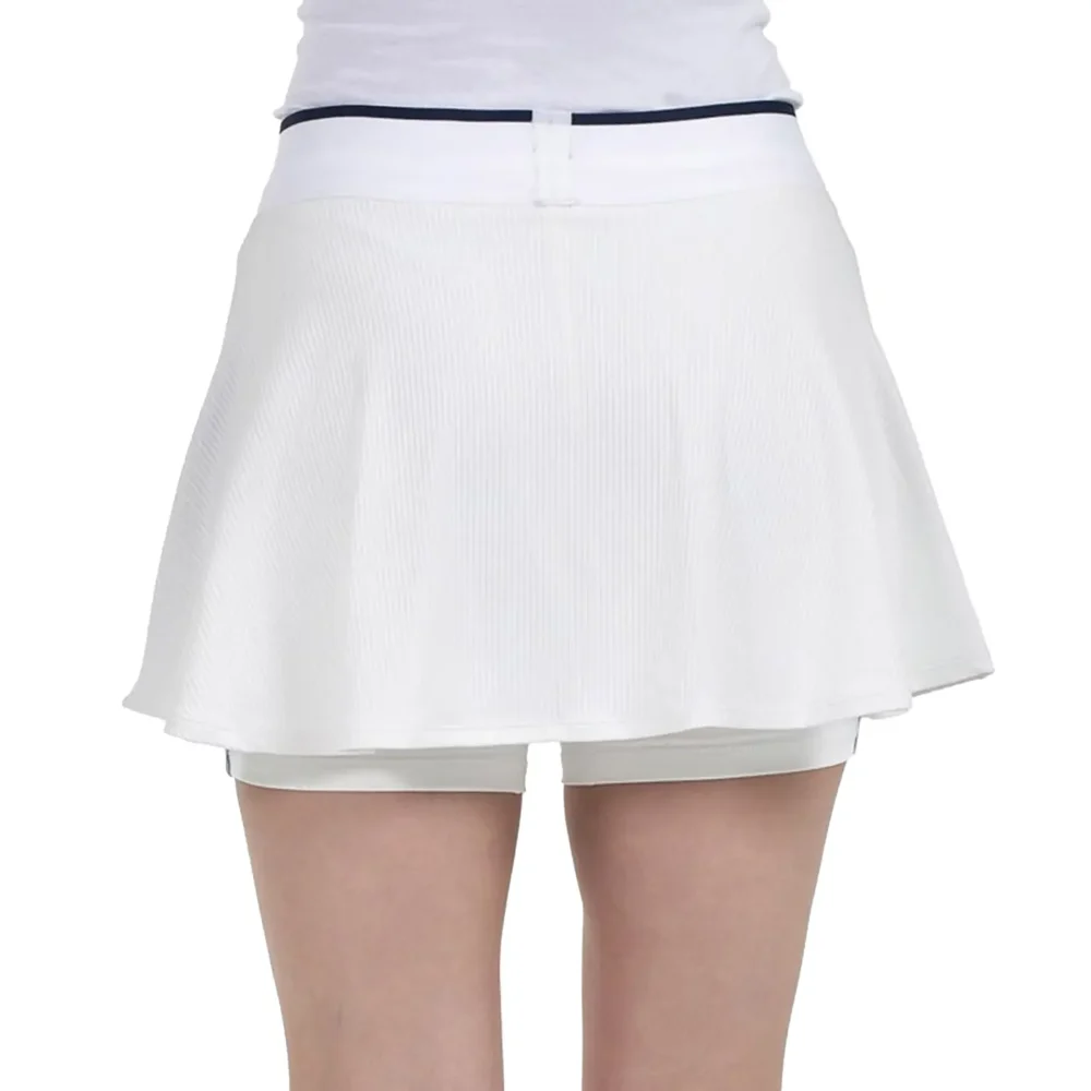 BULLPADEL Tajar Women Padel Skirt Bone White 04
