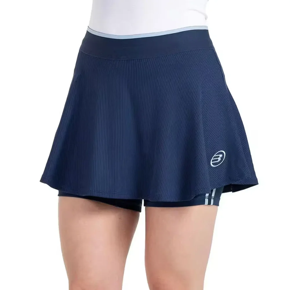 BULLPADEL Tajar Women Padel Skirt Deep Ocean 02