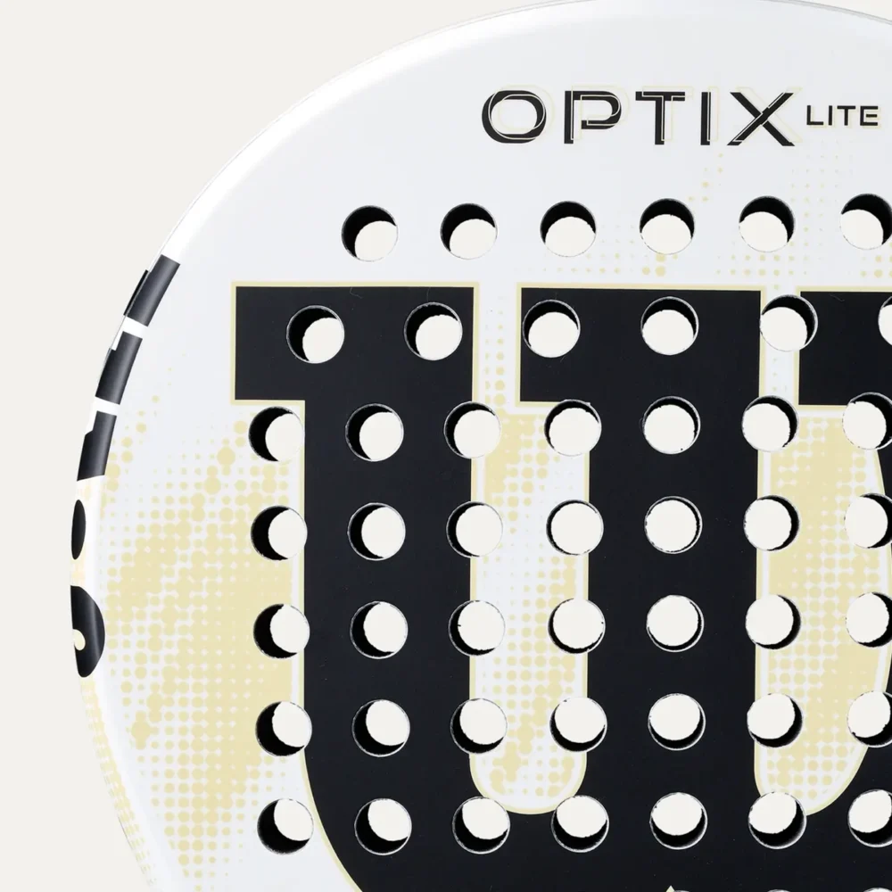 WILSON Optix V2 Lite Padel Racket 2026 White 03