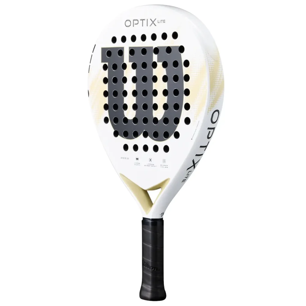 WILSON Optix V2 Lite Padel Racket 2026 White 04