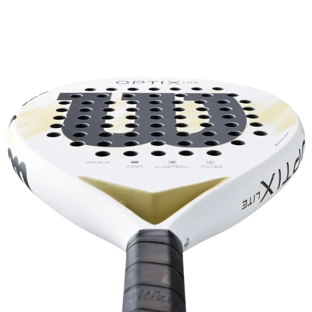 WILSON Optix V2 Lite Padel Racket 2026 White 05