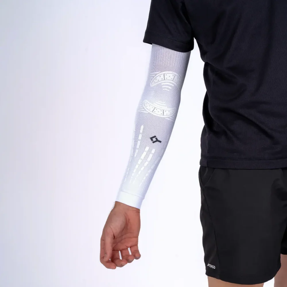 FLOKY Arm Sleeve No Strain Evolution 2026 White - Image 6