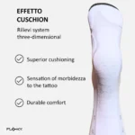FLOKY Biomechanical S-Mash 3D Padel Socks 2026 Black 05