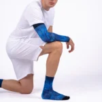 FLOKY Biomechanical S-Mash 3D Padel Socks 2026 Blue Supernova 10