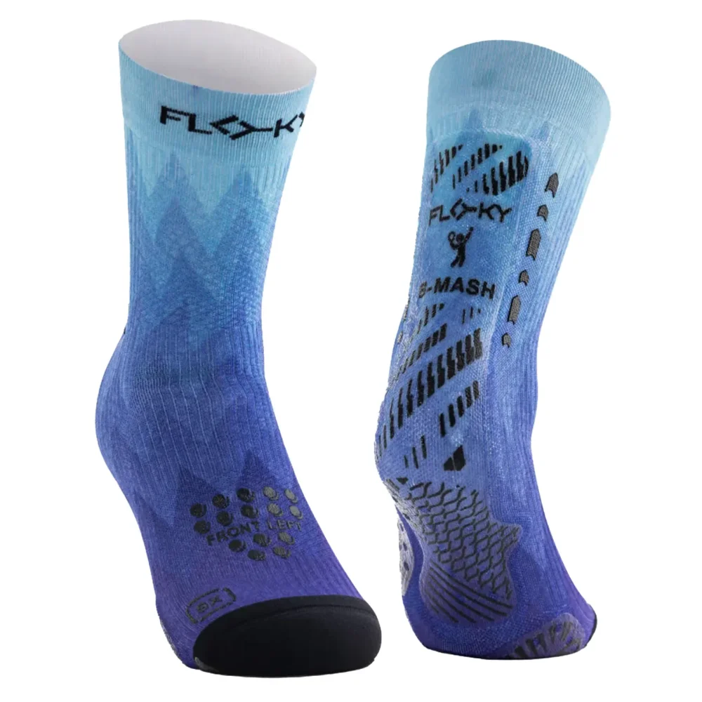 FLOKY Biomechanical S-Mash 3D Padel Socks 2026 Ice Comet 02
