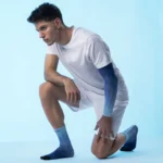 FLOKY Biomechanical S-Mash 3D Padel Socks 2026 Ice Comet 05