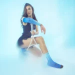 FLOKY Biomechanical S-Mash 3D Padel Socks 2026 Ice Comet 07