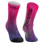 FLOKY S-Mash 3D Biomechanical Padel Socks 2026 Pink Nebula - Image 2