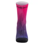 FLOKY S-Mash 3D Biomechanical Padel Socks 2026 Pink Nebula - Image 4