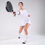 FLOKY Biomechanical S-Mash 3D Padel Socks 2026 White 02